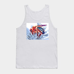 Honeybee Cartoon Tank Top